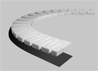 1/2in (12.7mm) Foam Risers (4 pack)