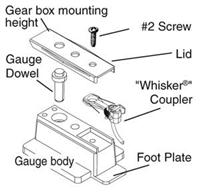 Kadee No 206 Insulated Coupler Height and Multi Purpose Gauge