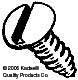 Kadee No 401 Metal Roundhead Screws 3/16