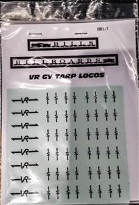 VR GY Tarp Logo Decals