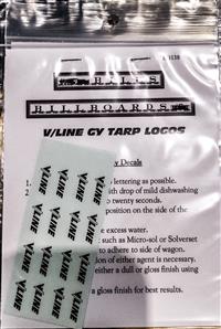 V/Line GY Tarp Logo Decals V/Line GY Tarp Logo Decals