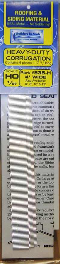 Heavy Duty Strip Corrugation 7.5 Heavy Duty Strip Corrugation 7.5