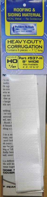 Heavy Duty Strip Corrugation 7.5 Heavy Duty Strip Corrugation 7.5