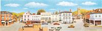 Backscene Large Market Town Backscene Large Market Town
