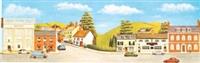 Backscene Large Market Town Extension Backscene Large Market Town Extension