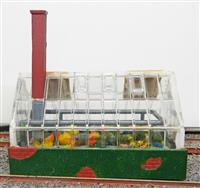 Glass House. 7cmx4cmx7cm. Very Good Condition. Glass House. 7cmx4cmx7cm. Very Good Condition.