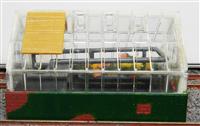 Glass House. 7cmx4cmx5cm. Very Good Condition. Glass House. 7cmx4cmx5cm. Very Good Condition.
