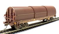Bachmann 37-628B BRA Steel Strip Carrier EWS (Weathered). As new. In Original Box. Bachmann 37-628B BRA Steel Strip Carrier EWS (Weathered). As new. In Original Box.