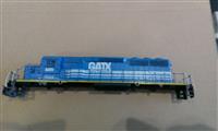 Athearn SD40-2 GATX. Body shell only. In original box. Athearn SD40-2 GATX. Body shell only. In original box.
