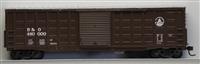 B&O 50 ft Boxvan 480000. One Kadee coupler. B&O 50 ft Boxvan 480000. One Kadee coupler.