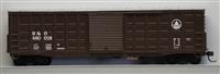 B&O 50 ft Boxvan 480018. One Kadee coupler. B&O 50 ft Boxvan 480018. One Kadee coupler.