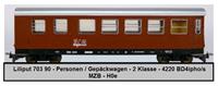 1:87 Liliput HOe OBB Passenger Car 1:87 Liliput HOe OBB Passenger Car