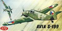 1:72.Avia S-199. (1977). As new. Unused. 1:72.Avia S-199. (1977). As new. Unused.